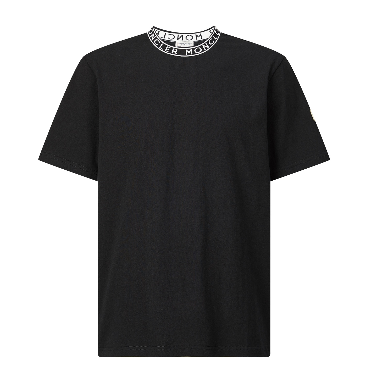 Moncler蒙口字母领口标识短袖
