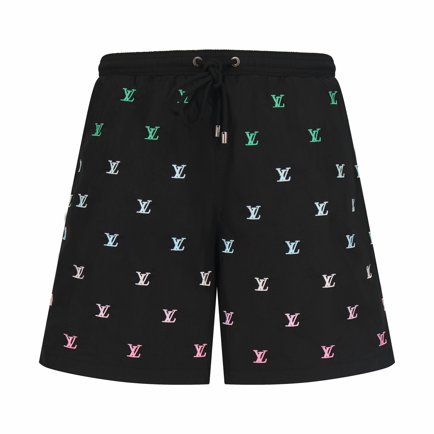 LV渐变monogram老花满印刺绣沙滩短裤