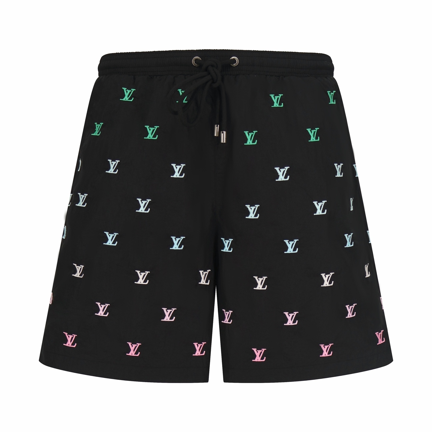LV渐变monogram老花满印刺绣沙滩短裤