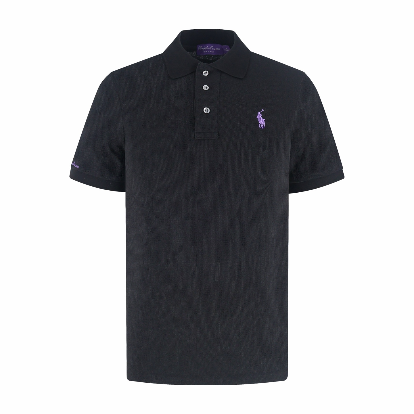 Ralph Lauren拉夫勞倫紫标刺绣Polo衫
