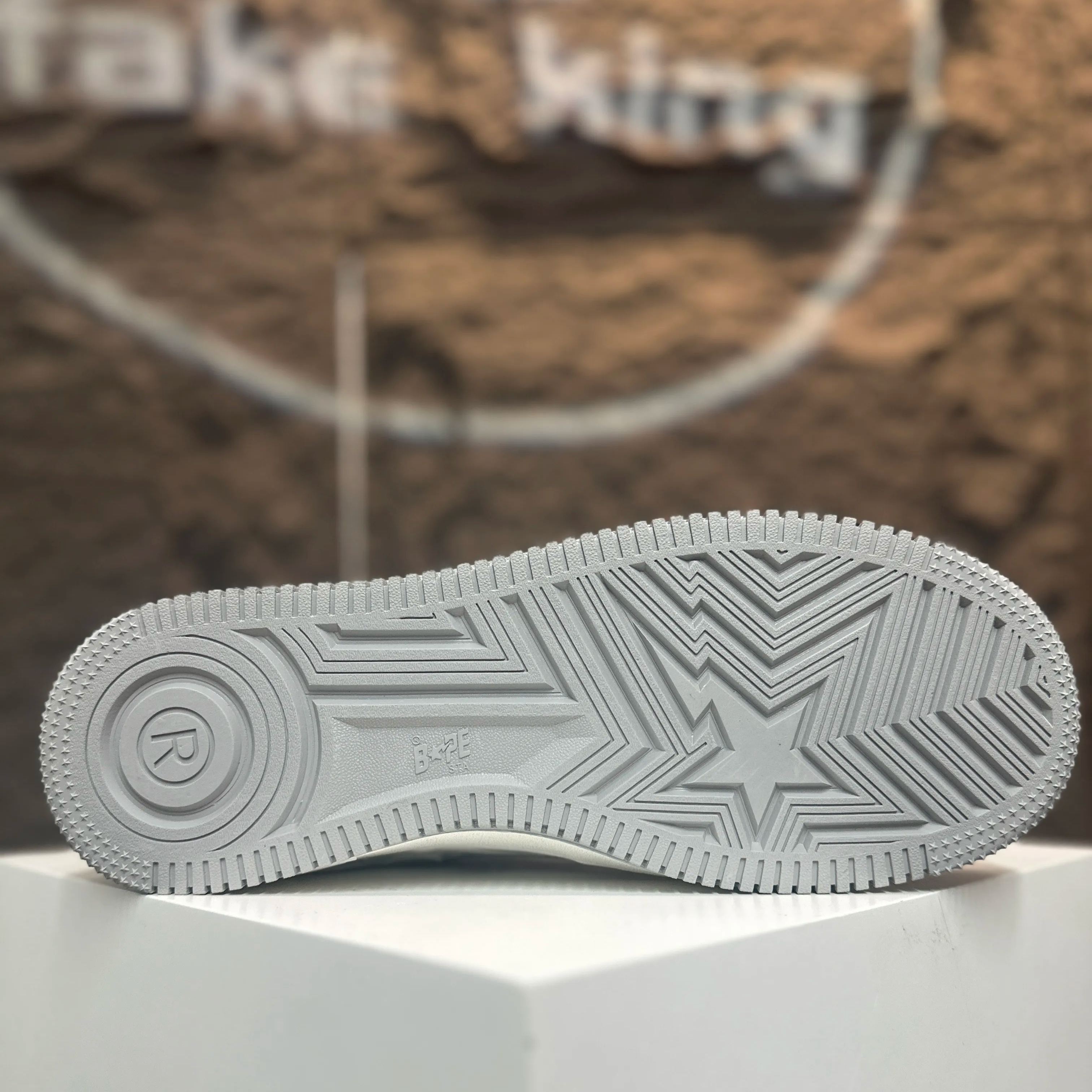bape白灰