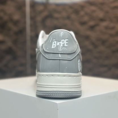 bape白灰