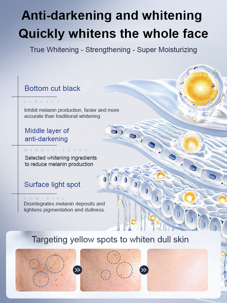 [Whiten in 3 days, remove freckles in 7 days] Herbal whitening and freckle removal cream