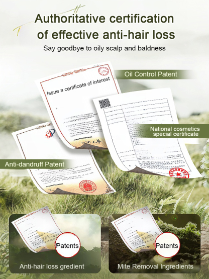Hot Sale Ginger Plant Extract Anti-Hair Loss Hair Shampoo