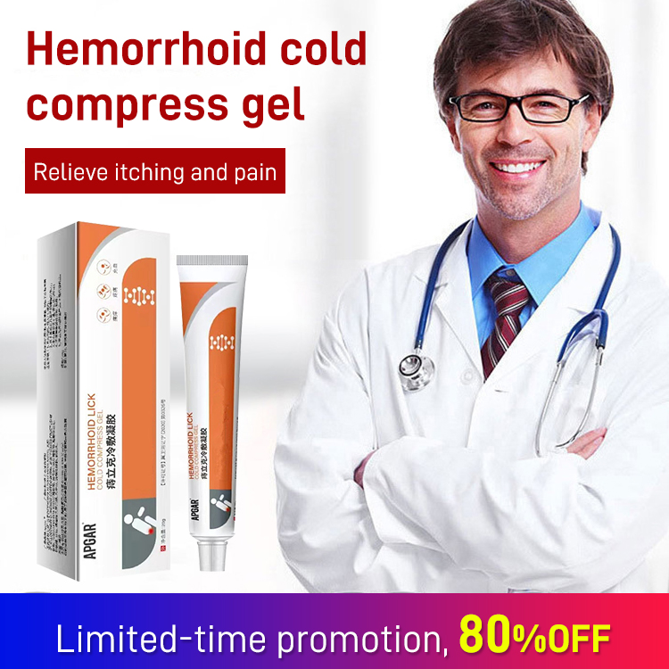 Hemorrhoid cold compress gel