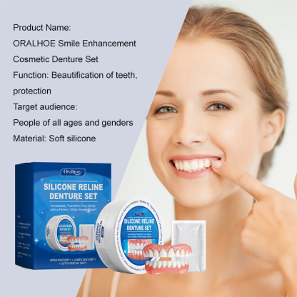 ORALHOE Smile Enhancement Denture Kit