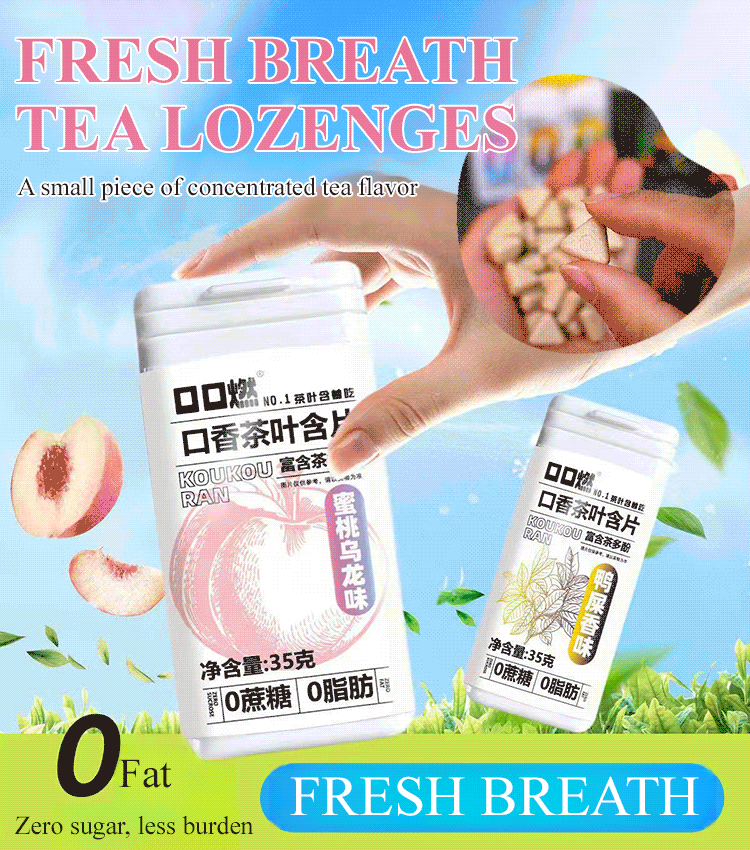 Fresh Breath Tea Tablets