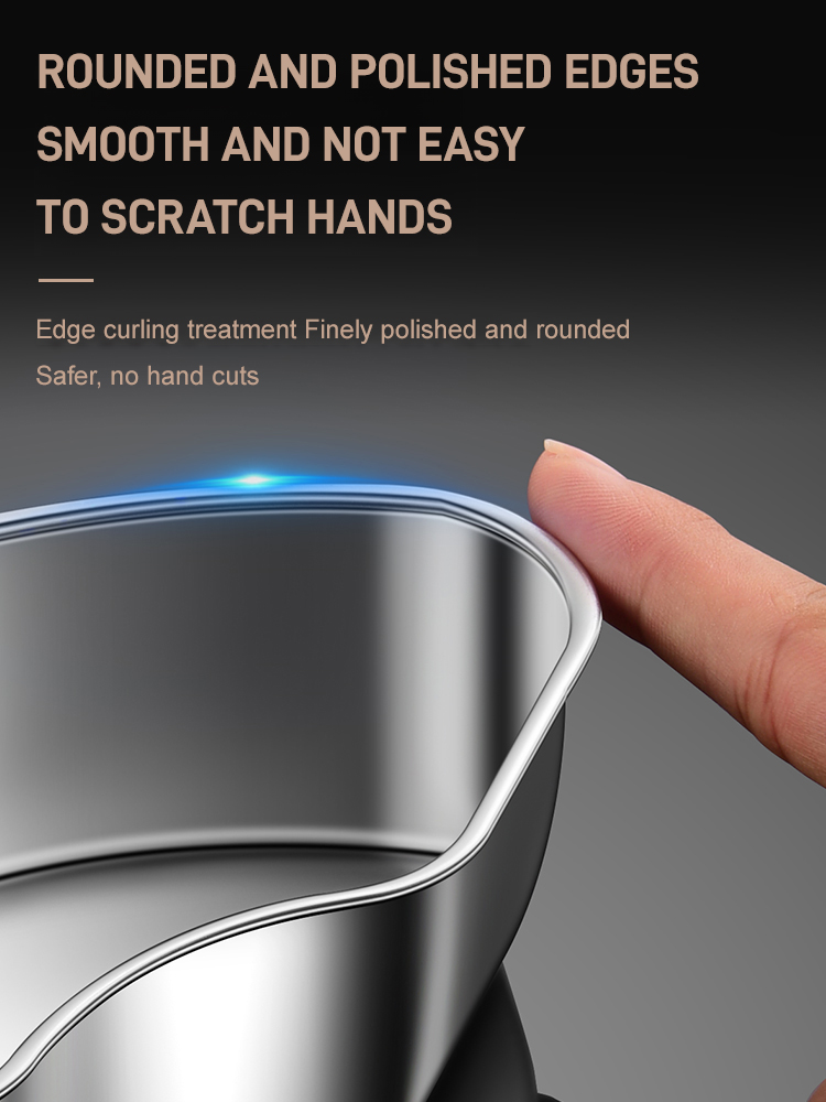 304 Stainless Steel Fan-shaped Steaming Tray with Lid