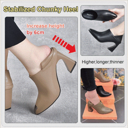 Comfortable two-wear heels