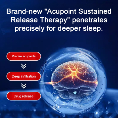 "Fall Asleep Instantly" APDMP Sleep Acupoint Pressure Stimulation Patch