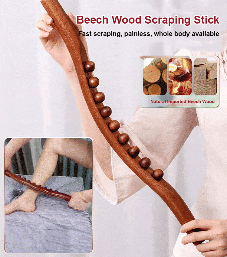 Wood Scraping Massage Stick