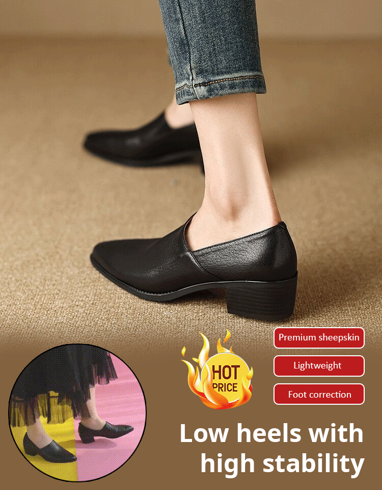 Vintage pointy lamb shoes