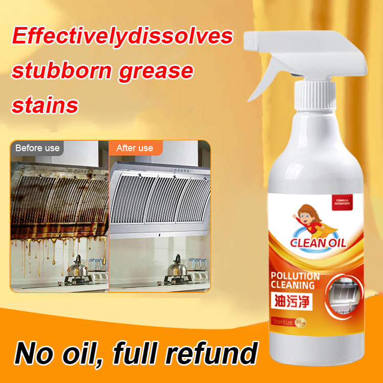 "The dirtier, the better" multifunctional kitchen grease cleaner.