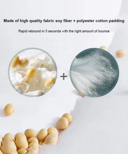Comfortable goose down pillow for sleep enhancement and cervical protection
