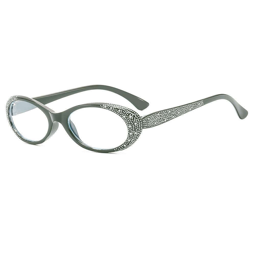 New stylish anti-blue light reading glasses with rhinestones