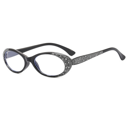 New stylish anti-blue light reading glasses with rhinestones