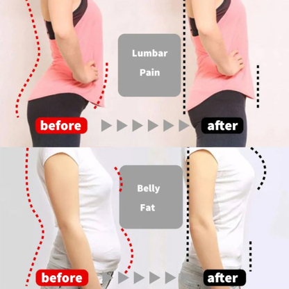 Self-Heating Lumbar Support Belt