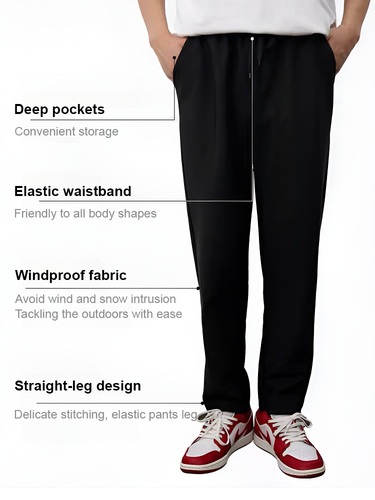 Six-Protection Technology Thermal Casual Pants for Men and Women