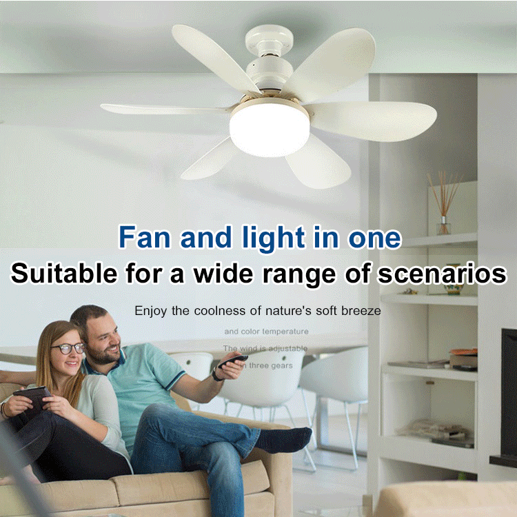 Round fan light