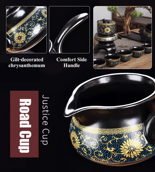 Lazy Graphene Automatic Tea Set