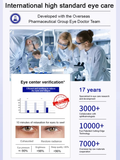 【Relieve Eye Fatigue】Blueberry Lutein Eye Drops for Alleviating Eye Fatigue
