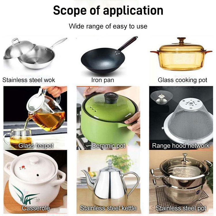 Gel Pot Bottom Black Remover, Make housework simple