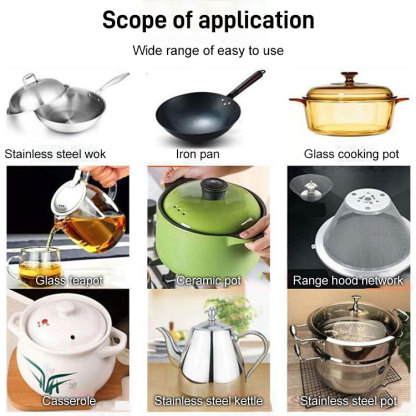 Gel Pot Bottom Black Remover, Make housework simple