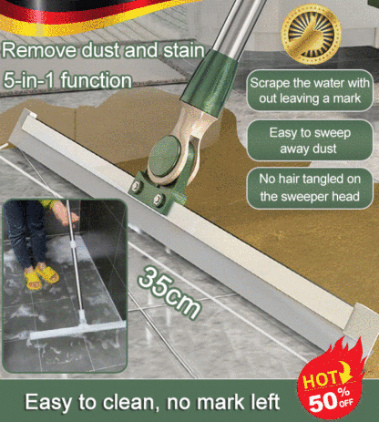 Remove dust and stain 5-in-1 function,magic broom sweeper
