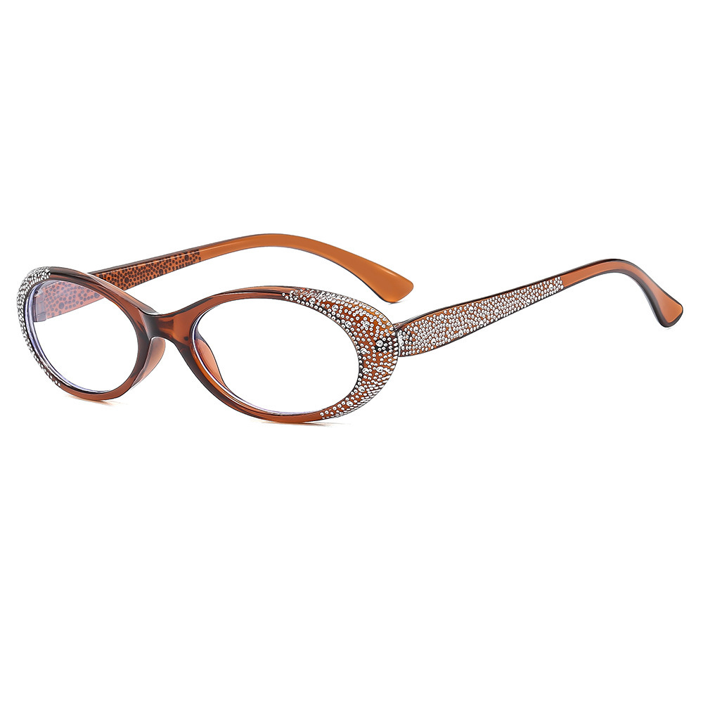 New stylish anti-blue light reading glasses with rhinestones