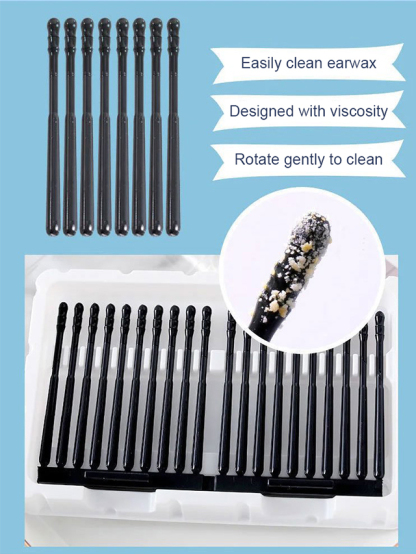 Disposable Adhesive Ear Cleaning Swab, Effortlessly Removes Dirt and Debris