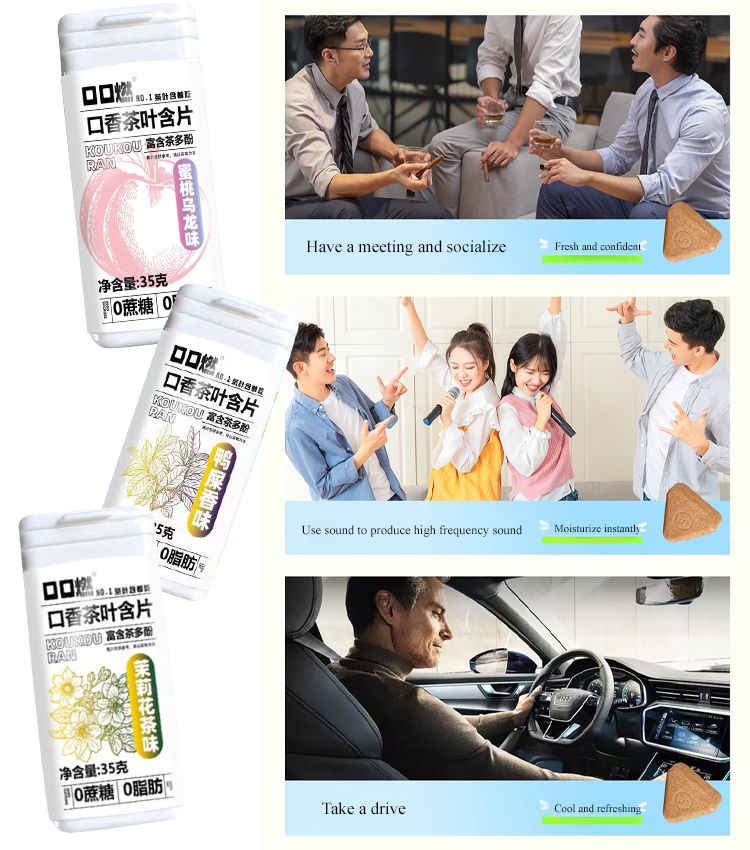 Fresh Breath Tea Tablets