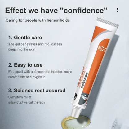 Hemorrhoid cold compress gel