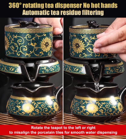 Lazy Graphene Automatic Tea Set