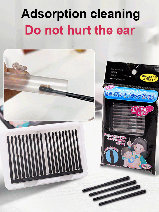 Disposable Adhesive Ear Cleaning Swab, Effortlessly Removes Dirt and Debris
