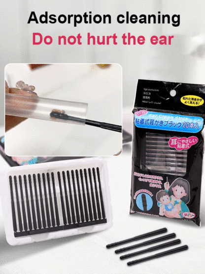 Disposable Adhesive Ear Cleaning Swab, Effortlessly Removes Dirt and Debris