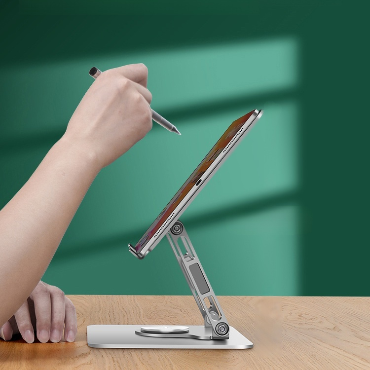 360 degree rotating carbon steel metal computer stand