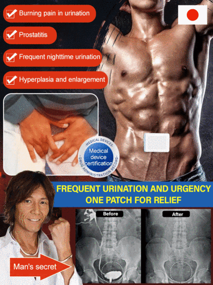 Gentle Herbal Prostate Conditioning Acupoint Patch