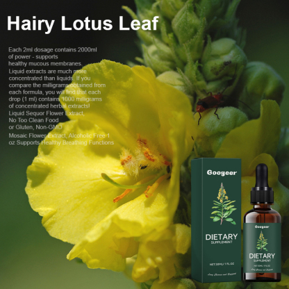 Mullein Flower Lung Clearing & Soothing Respiratory Drops
