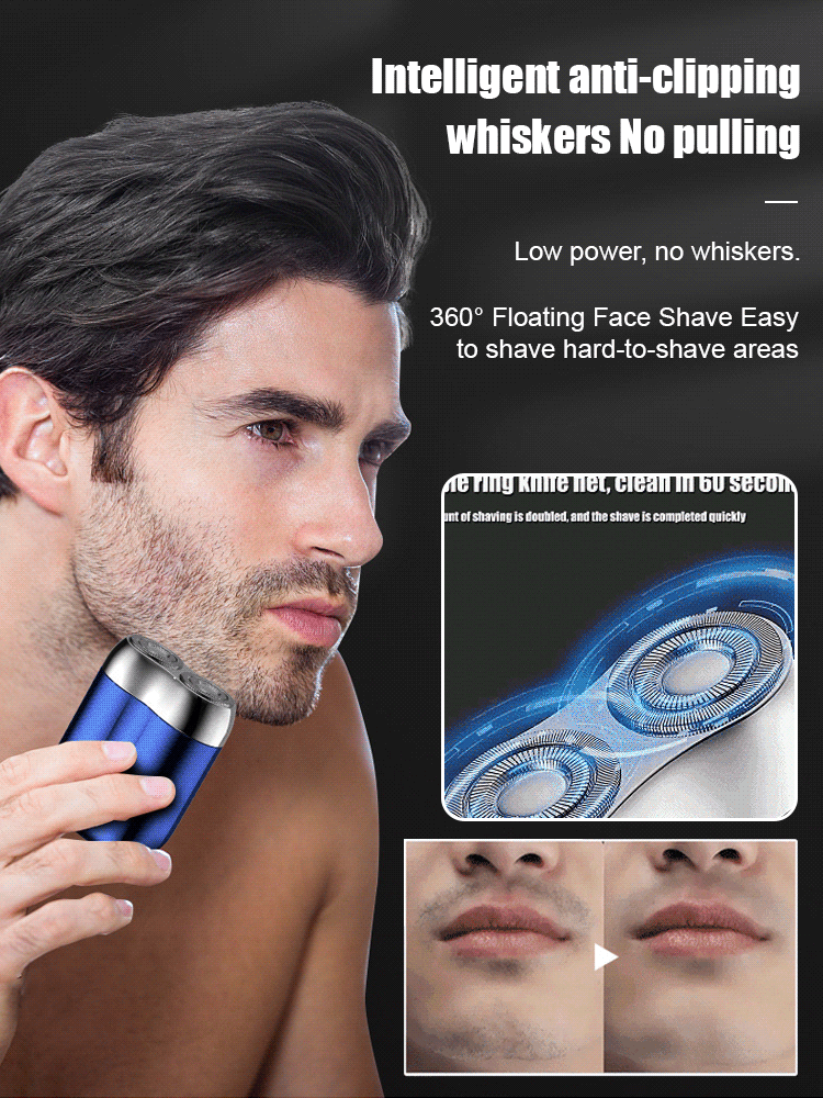 USB Magnetic Electric Shaver