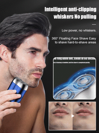 USB Magnetic Electric Shaver