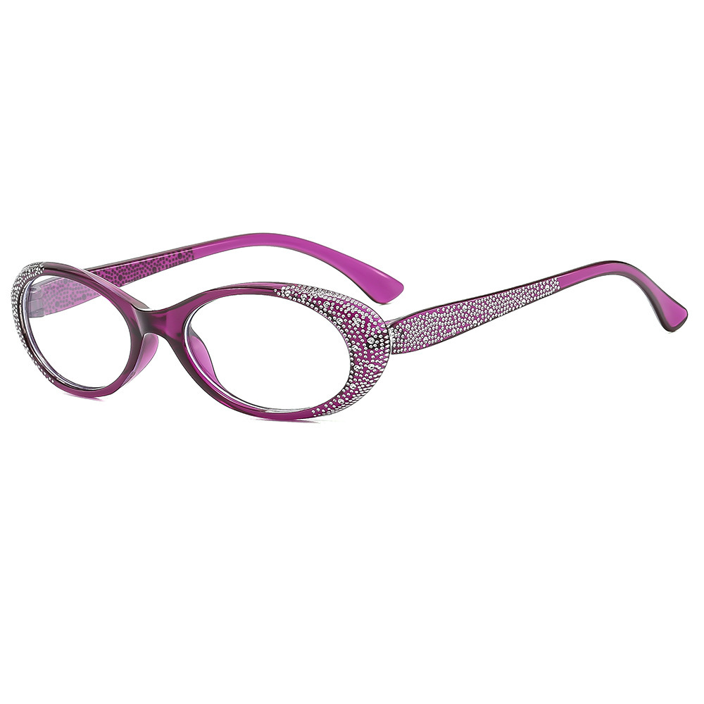 New stylish anti-blue light reading glasses with rhinestones
