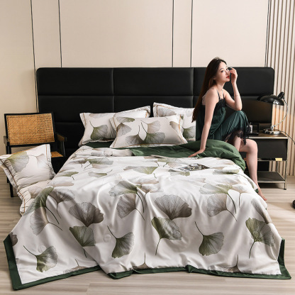Washed Tencel Breathable Summer Comforter