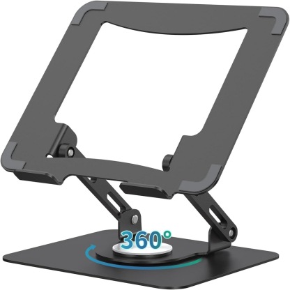 360 degree rotating carbon steel metal computer stand