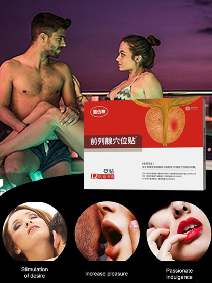 Frequent urination and urgency prostatitis patch