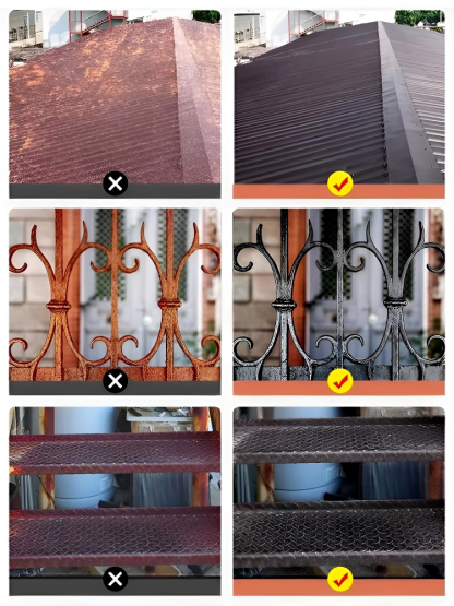[Long-lasting anticorrosion] Rust converter
