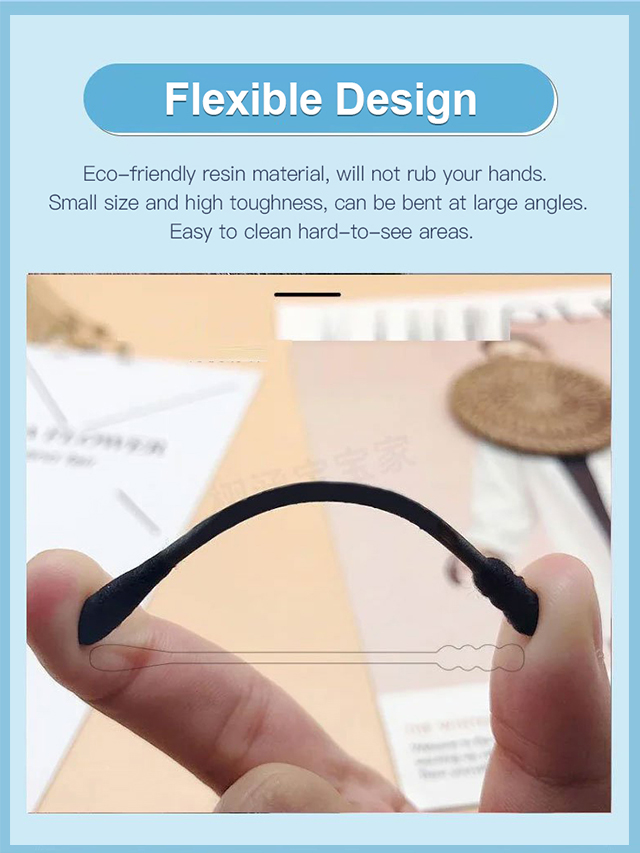 Disposable Adhesive Ear Cleaning Swab, Effortlessly Removes Dirt and Debris