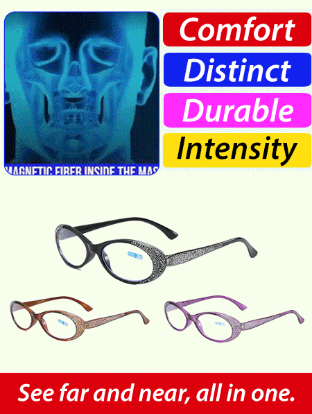 New stylish anti-blue light reading glasses with rhinestones