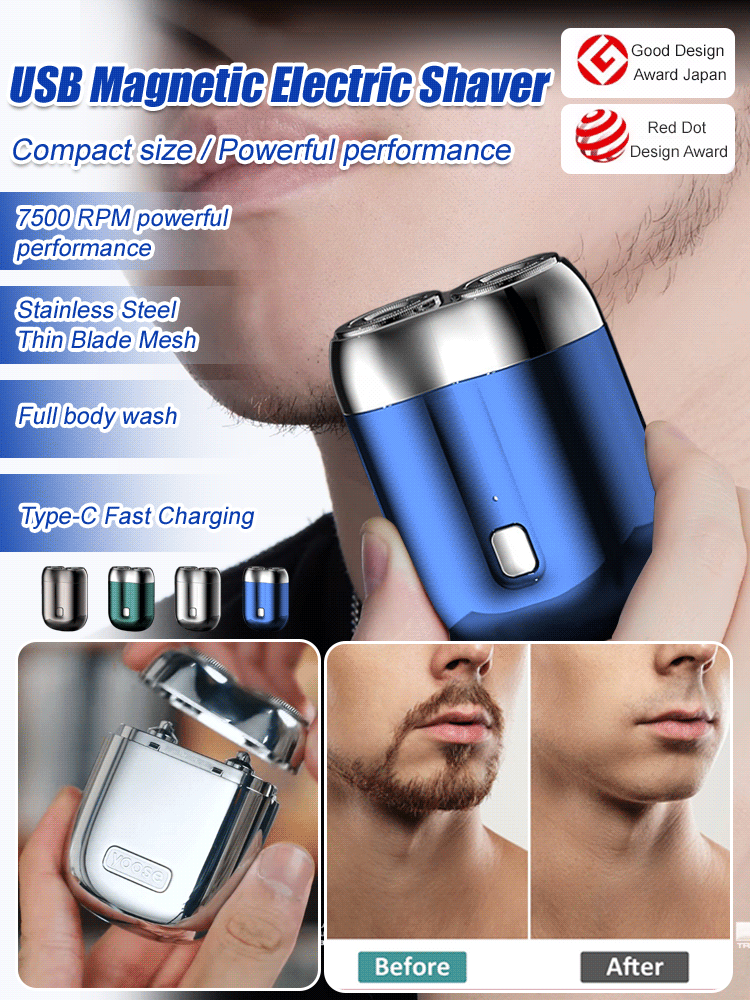 USB Magnetic Electric Shaver
