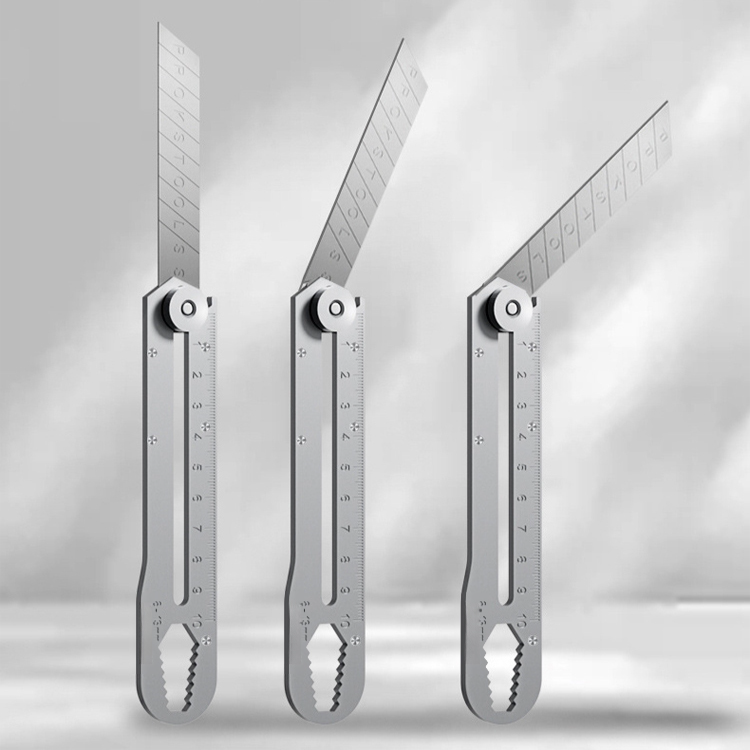 Ten-in-one multifunctional all-steel utility knife