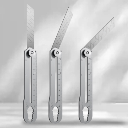 Ten-in-one multifunctional all-steel utility knife